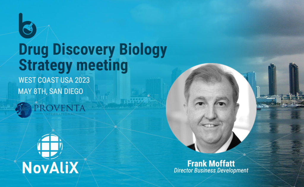 NovAliX at Drug Discovery Biology and Medicinal Chemistry Strategy Meeting West Coast USA 2023