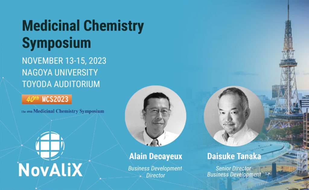 NovAliX at Medicinal Chemistry Symposium, Japan, 2023