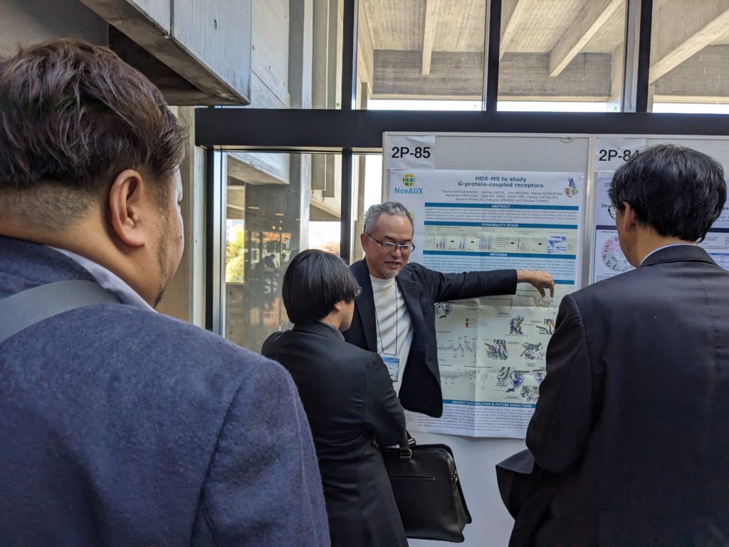 NovAliX scientifc poster presentation at Medicinal Chemistry Symposium in Japan 2023