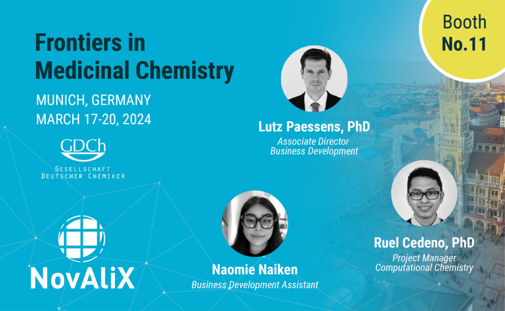 NovAliX at Frontiers in Medicinal Chemistry