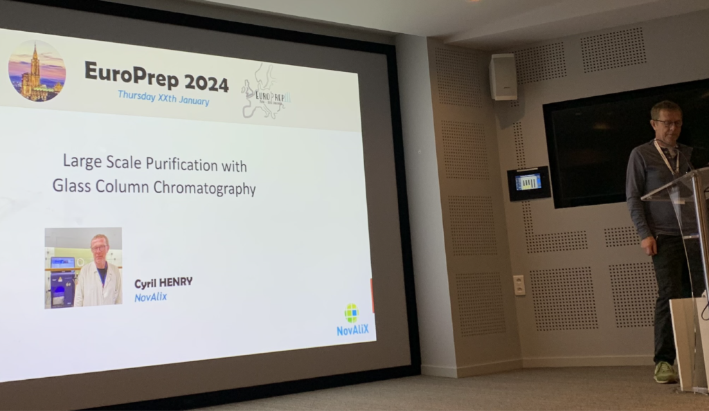 Scientific presentation at EuroPrep 2024